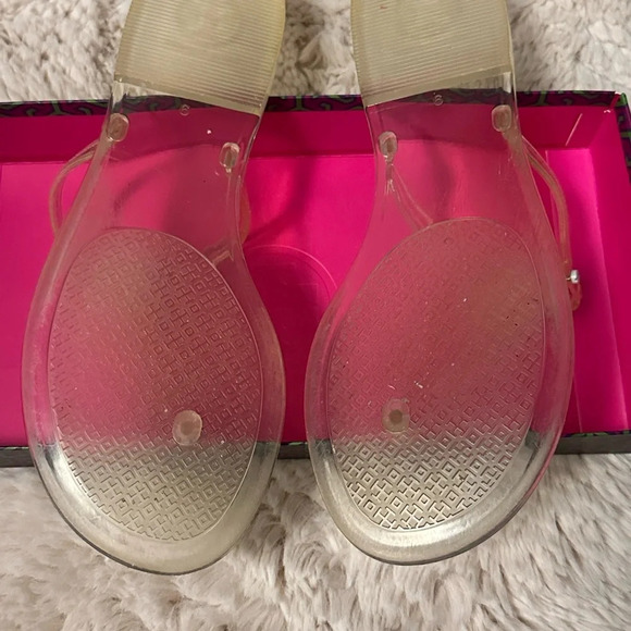 Tory Burch clear thong sandals size 9 - Picture 11 of 12